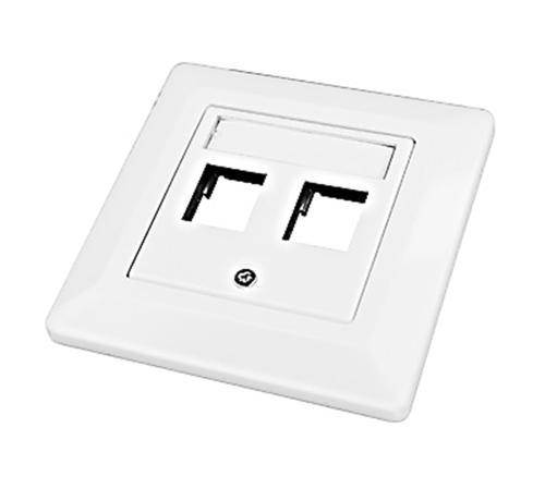 KeyStone Datendose Eco leer Geradeauslass für KeyStone Module KeyStone Datendose Eco leer Geradeauslass für KeyStone Module