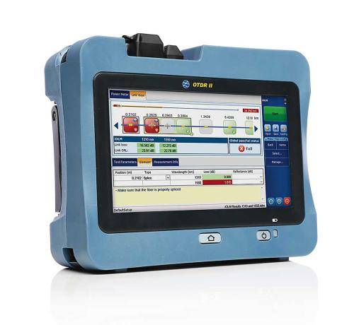 OTDR II: Optisches Tier-2-Reflektometer für Multimode- und Singlemode-Kabel