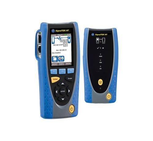 SignalTEK NT: Netzwerk Transmission-Tester für Kupfer- und Glasfaserstrecken